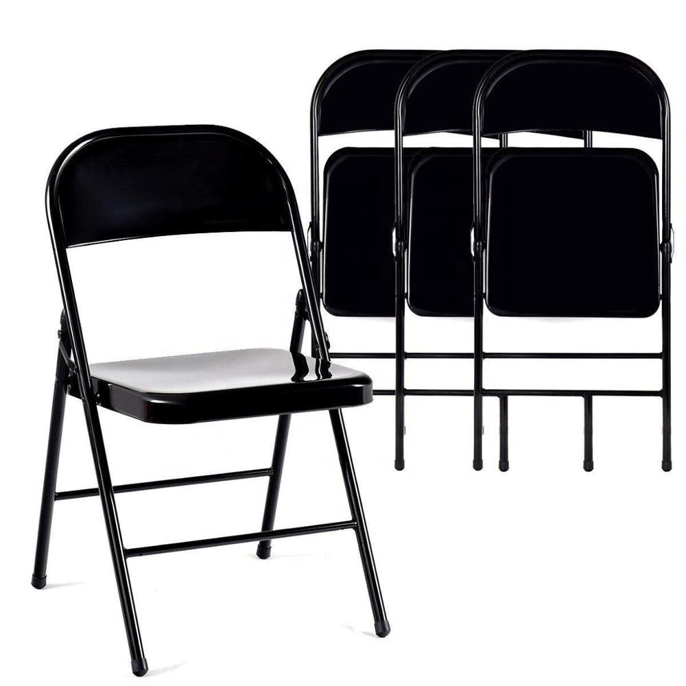 Smooth high-quality metal folding chair